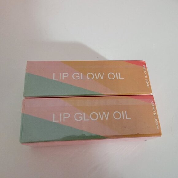 2 for $12 NIB Tinted LIP Glow Oil Set of 2 NEW - Picture 3 of 14
